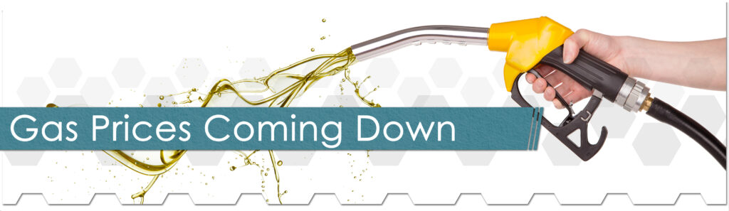 Low Gas Prices Predicted to Go Lower 1 gas prices coming down - The Chemical Company